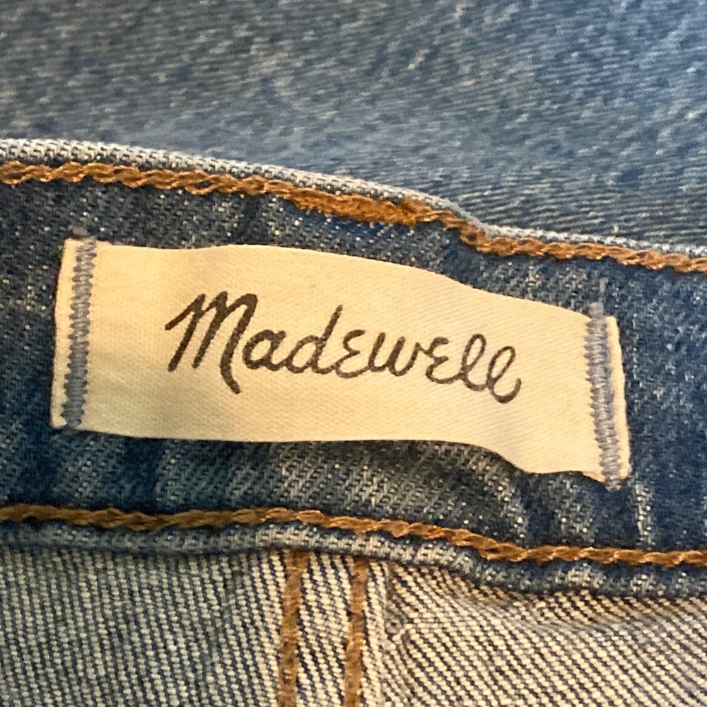Madewell Light Blue Straight Jeans